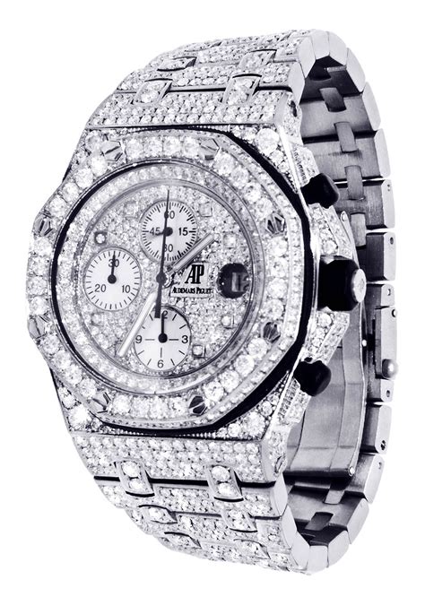 audemars piguet steel diamond